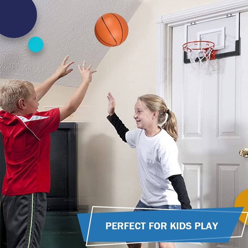 Dilabnba 6'' Mini Orange Basketballs for Basketball Hoop Over The Door  Kids Replacement Bouncy Beach Balls for Pool Indoor Outdoor  Basketballs Sport Game Gift for Boy Girl (6 PCS) - Image 4